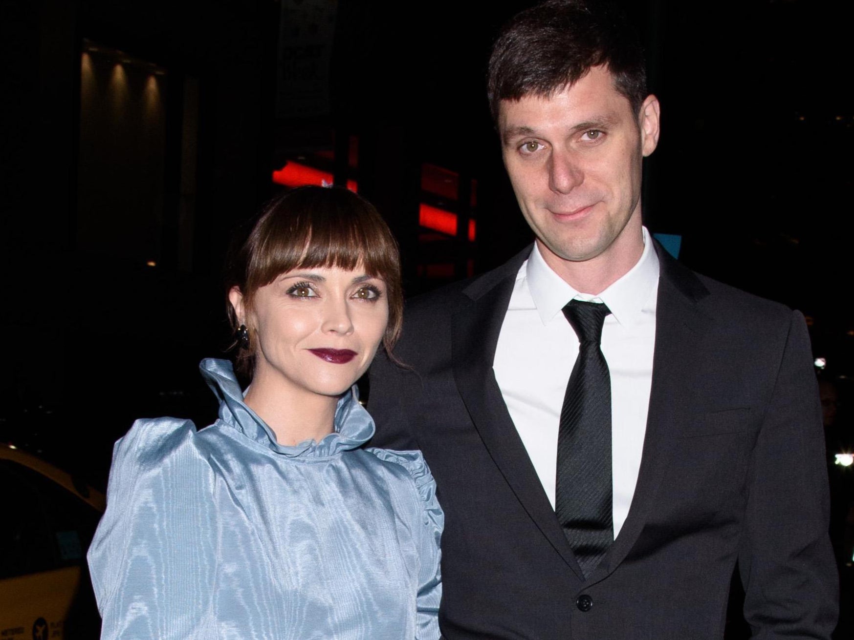 Christina Ricci with James Heerdegen in 2019