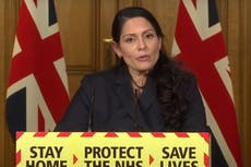 Pressure grows on Priti Patel over Black Lives Matter attack