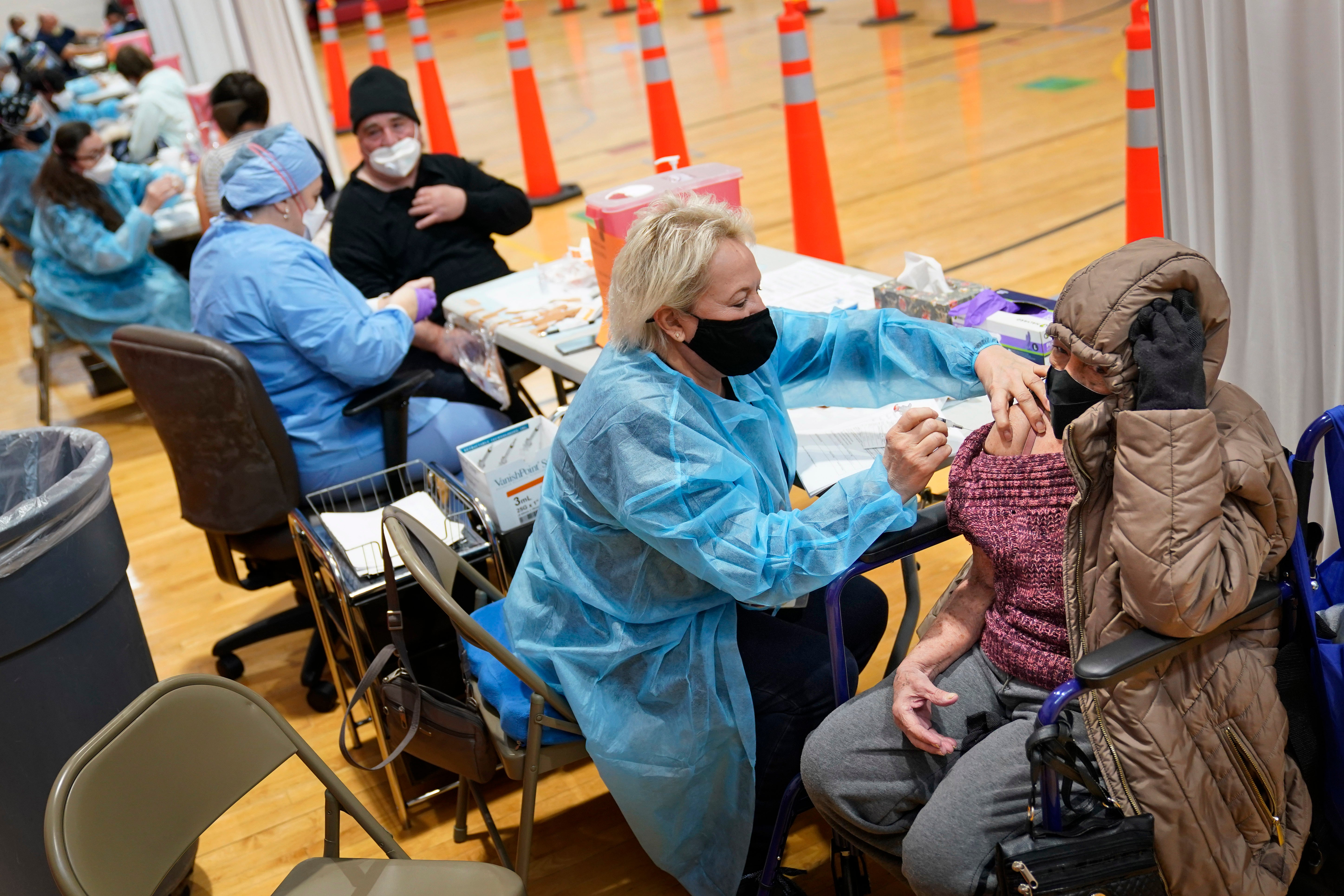 Virus Outbreak Walk-In Clinic New Jersey