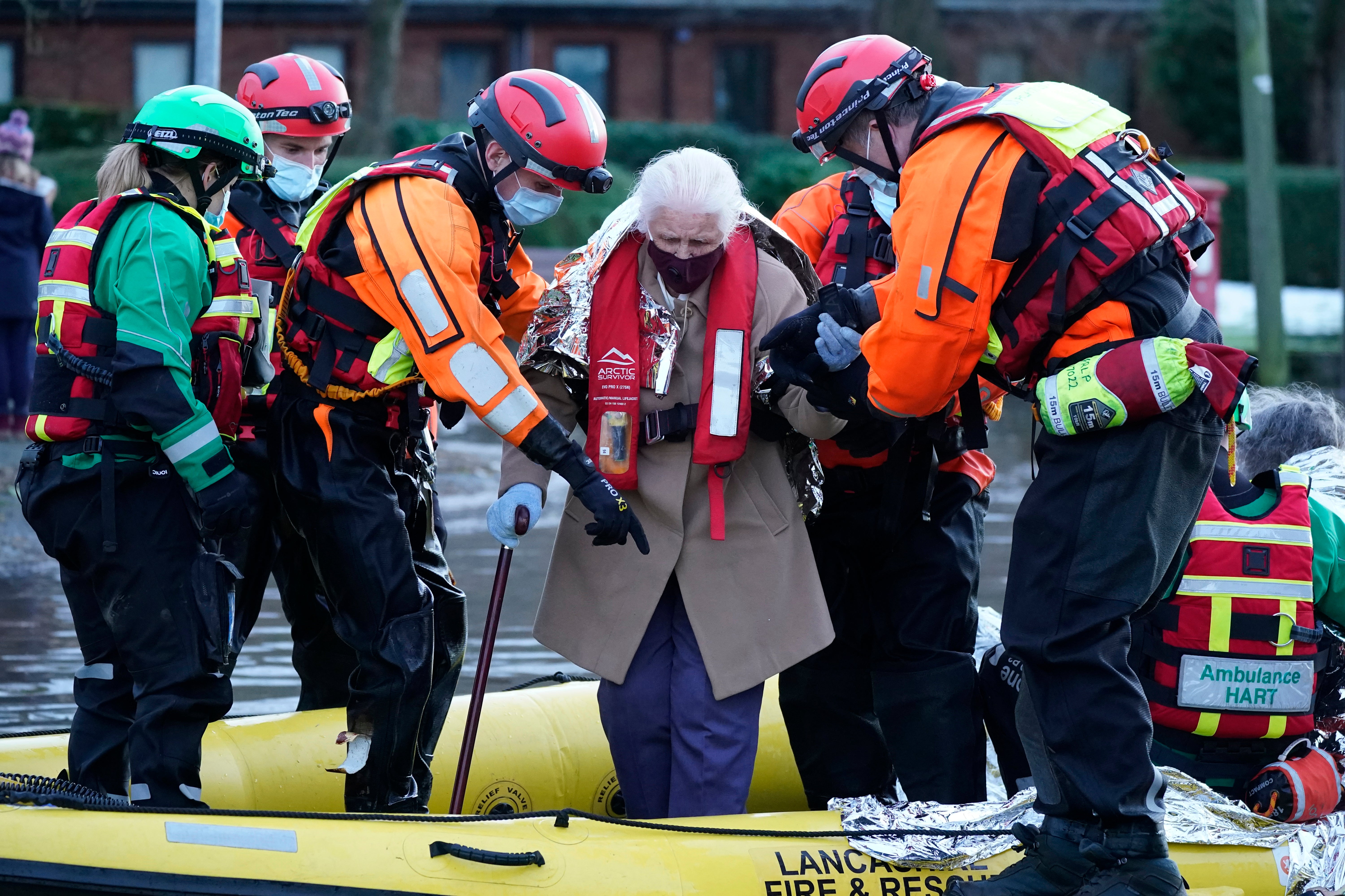 Care homes evacuated after torrential rain triggers floods 