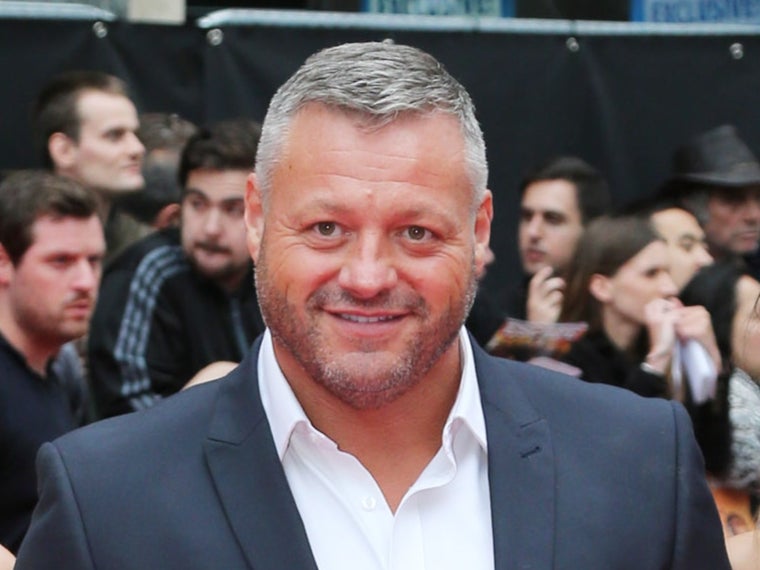 Mick Norcross attends ‘The Expendables 2’ premiere on 13 August 2012 in London, England