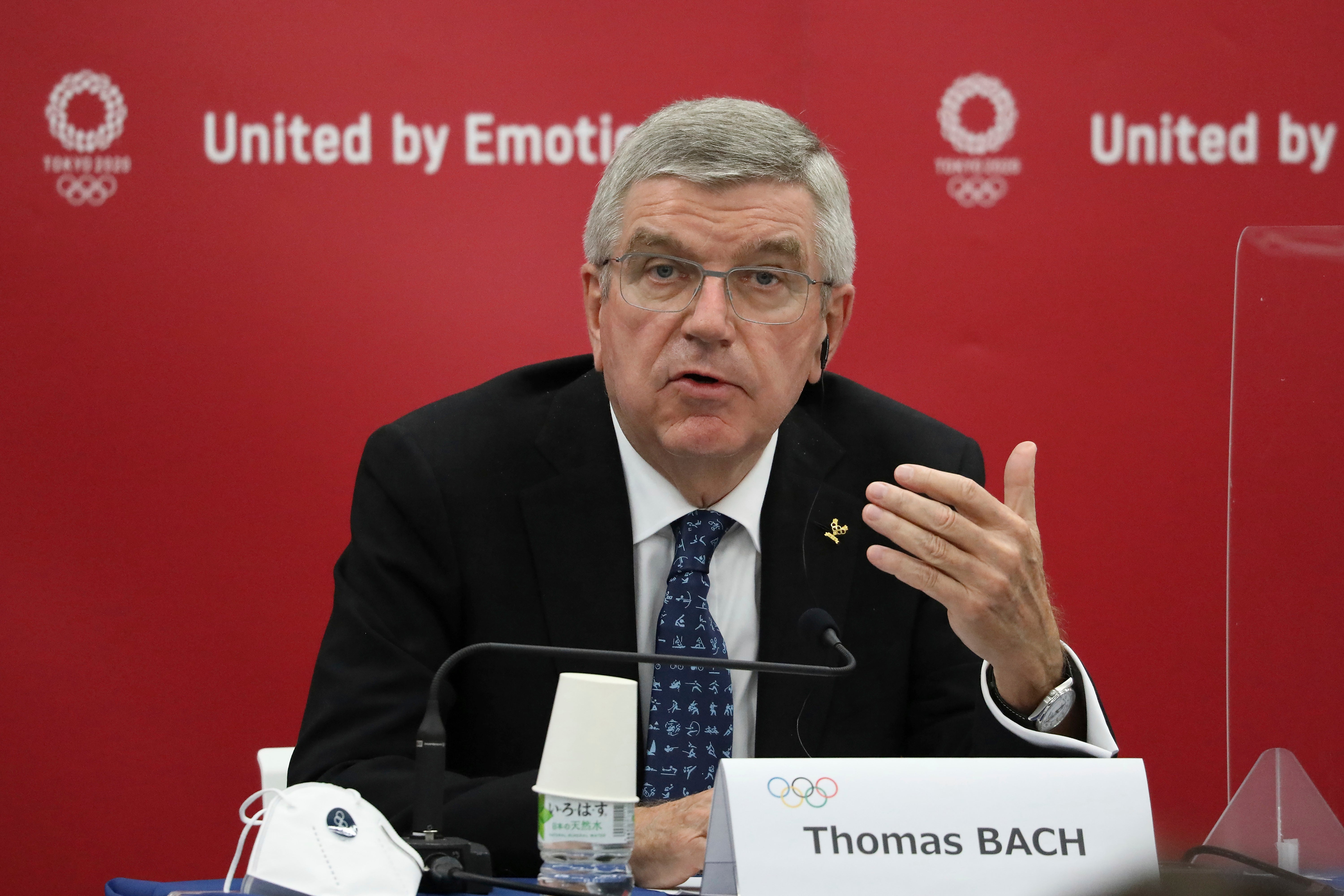 IOC President Thomas Bach expects the Tokyo Olympics to start on July 23