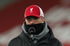 Klopp labels Liverpool’s loss to Burnley ‘a massive punch in the face’