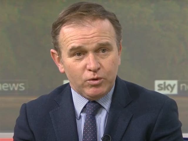 <p>Cabinet minister George Eustice</p>