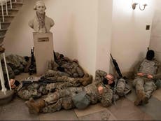 Nearly 200 National Guard troops deployed to Capitol have Covid