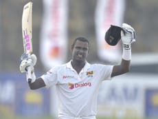 Mathews’ century boosts Sri Lanka after Anderson’s early flurry