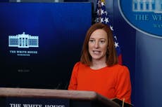 Biden press secretary hits back at complaints of Covid vaccine plan