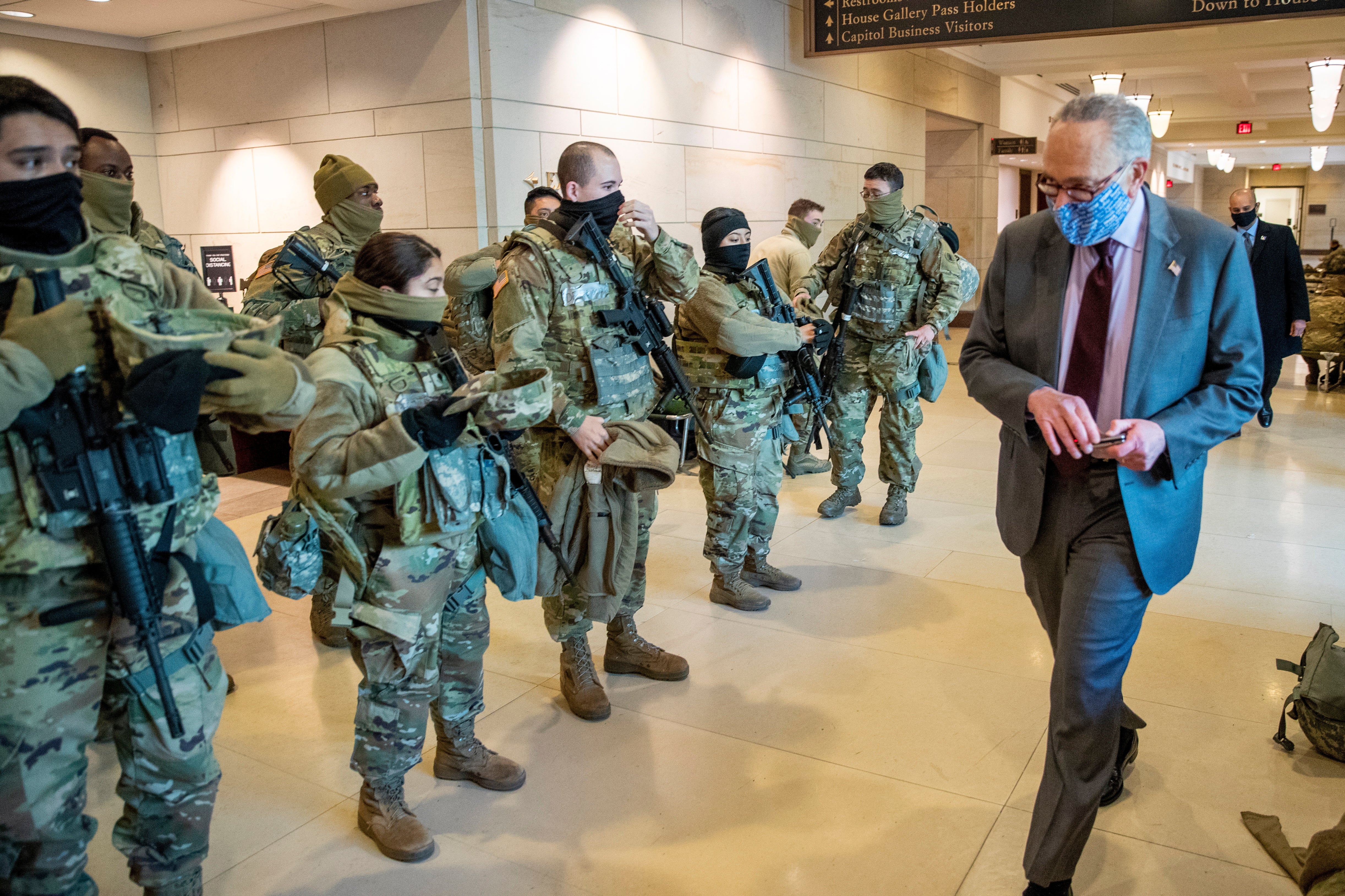 New threats of a second attack on the US Capitol loom over impeachment