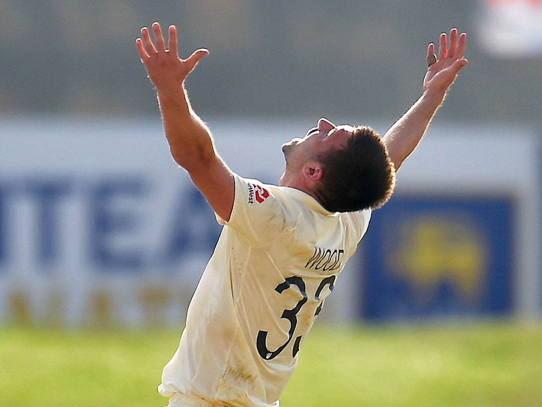 Mark Wood delights after finally taking a series wicket