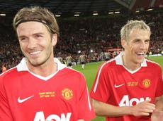 David Beckham defends decision to hire old team-mate Phil Neville as Inter Miami coach