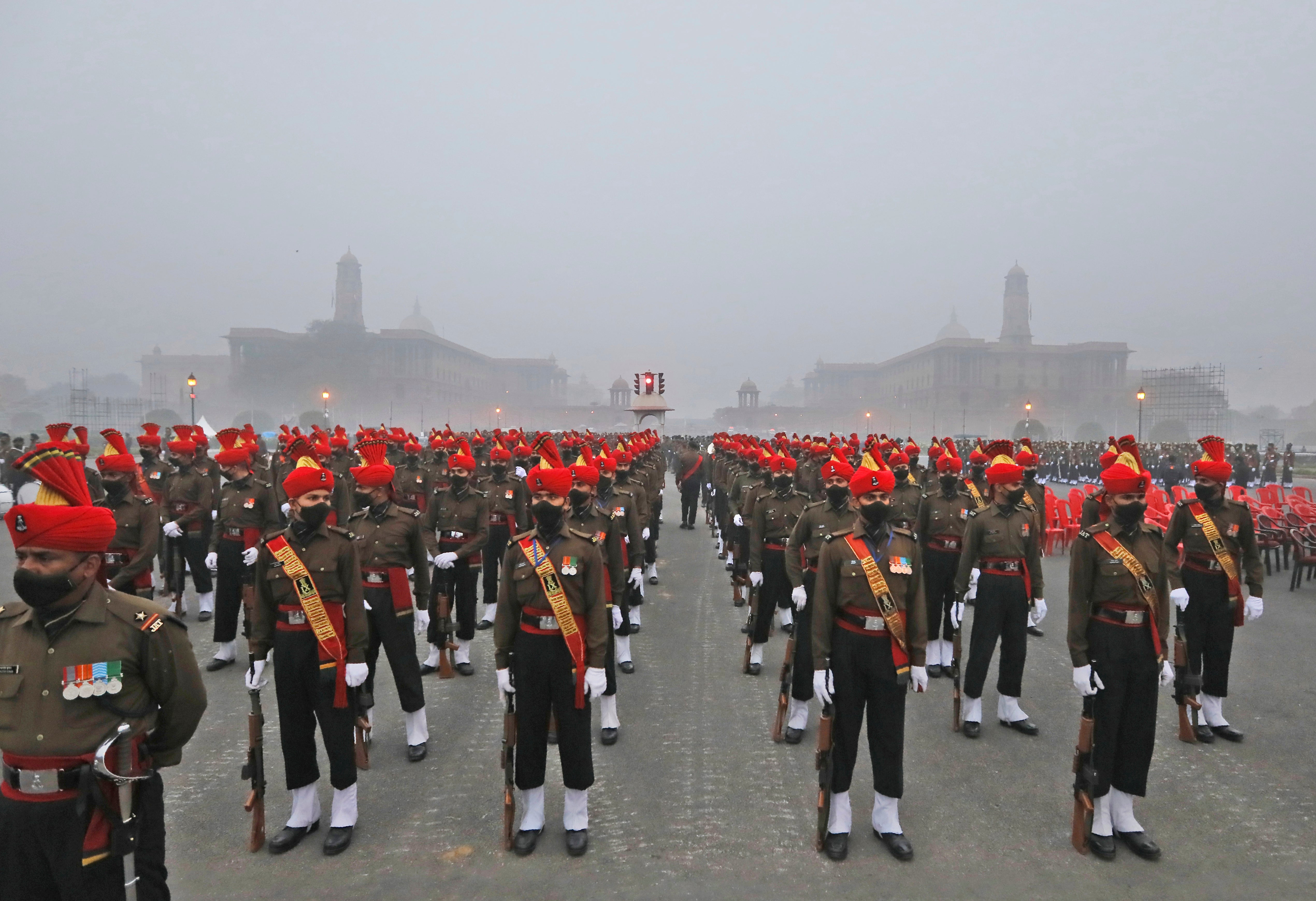 India Republic Day Rehearsals Photo Gallery