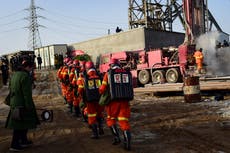 11 gold miners rescued in China after two weeks trapped underground