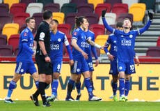 Maddison caps comeback win at Brentford as Leicester reach fifth round