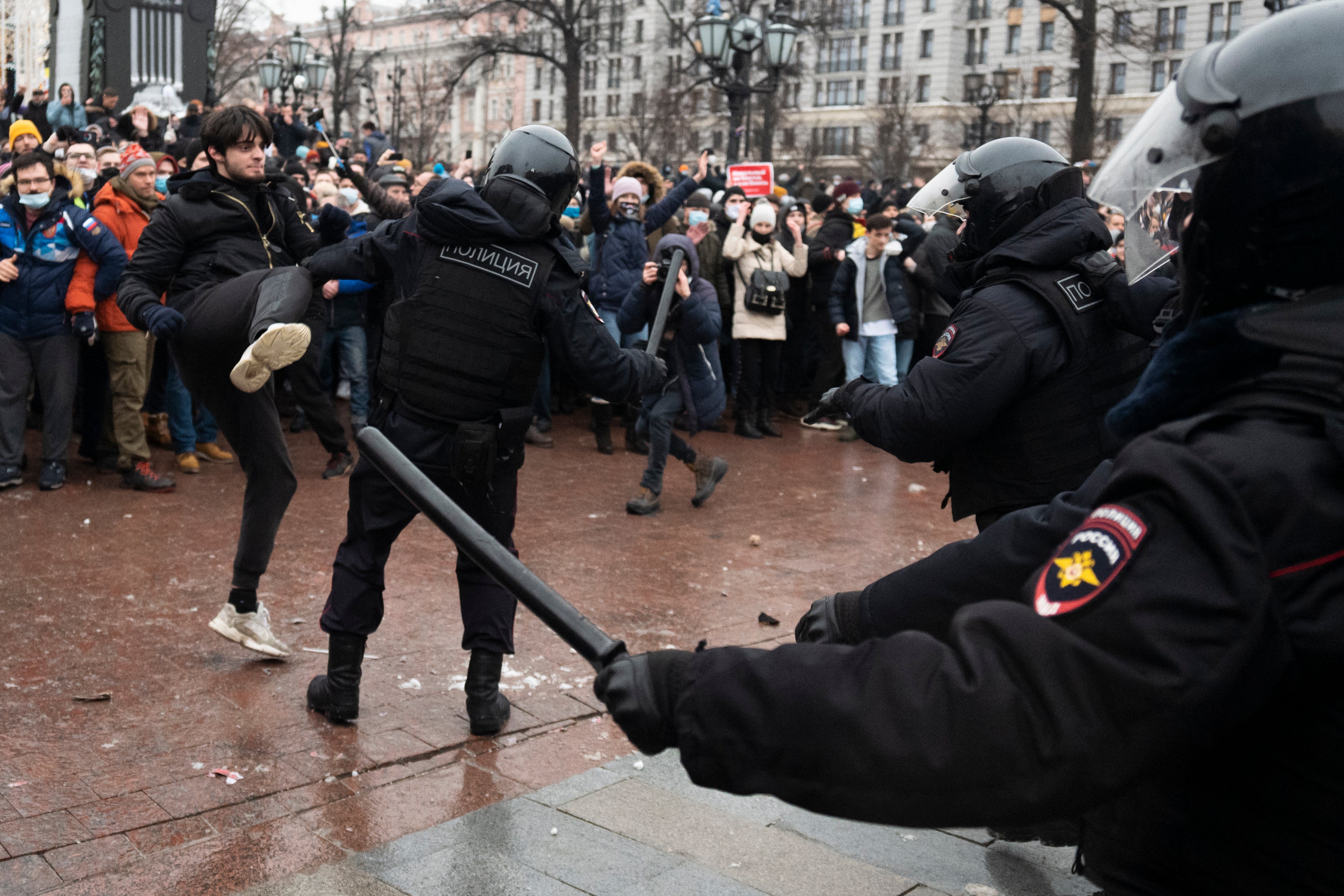 Russia Navalny Protests