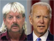 Joe Exotic thinks Joe Biden will ‘help’ pardon him