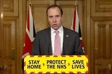 Health workers ‘stretched to limit’ by Covid, warns Hancock