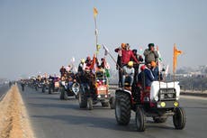 India’s Republic Day marked with farmer protests in New Delhi 