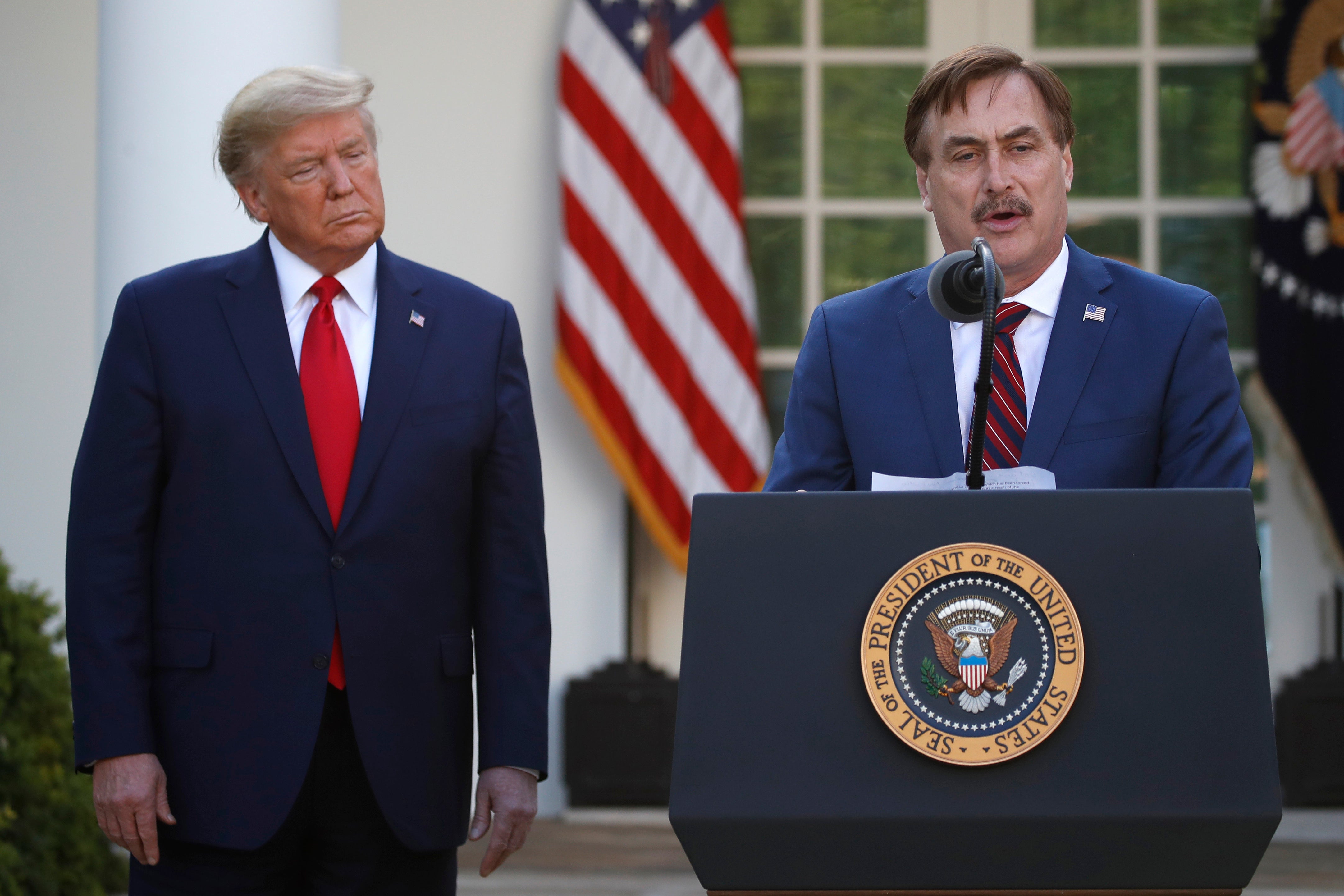 MyPillow CEO Mike Lindell permanently banned from Twitter over claims Trump won election 