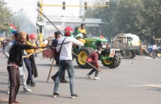 One dead as protesting farmers breach Delhi’s iconic Red Fort