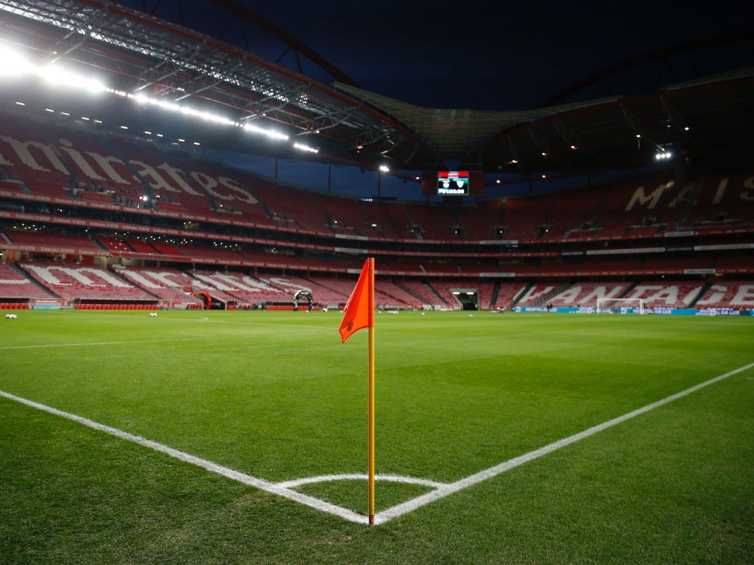 A general view of the Estadio da Luz