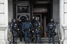 Capitol police chief apologises for agency’s role in ‘terror attack’