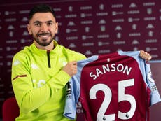 Aston Villa complete £15.5m signing of Sanson from Marseillea