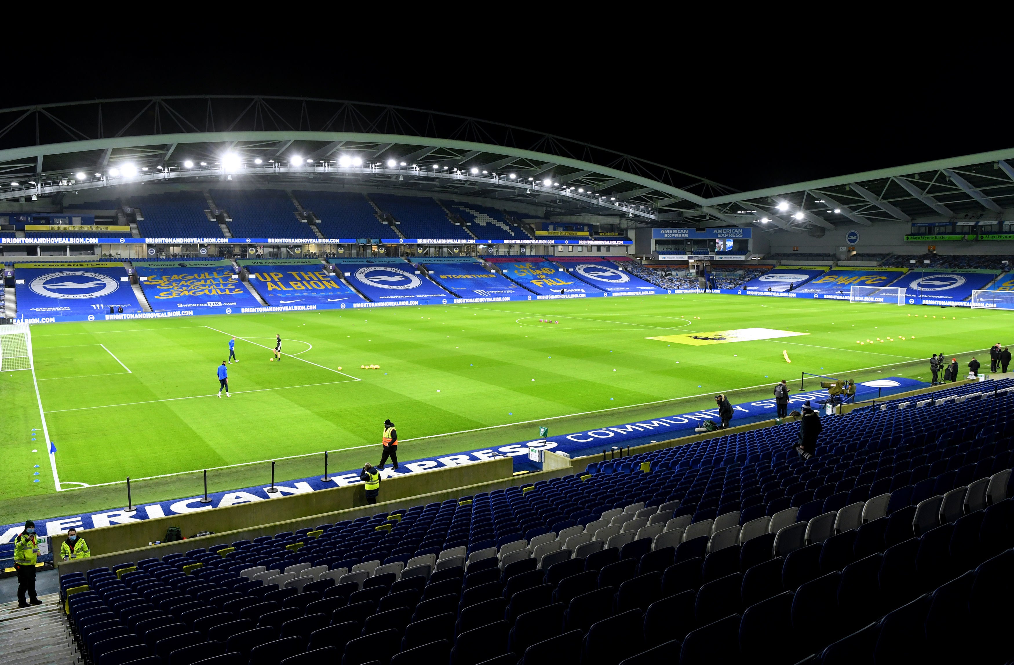 The Amex Stadium, home of Brighton and Hove Albion