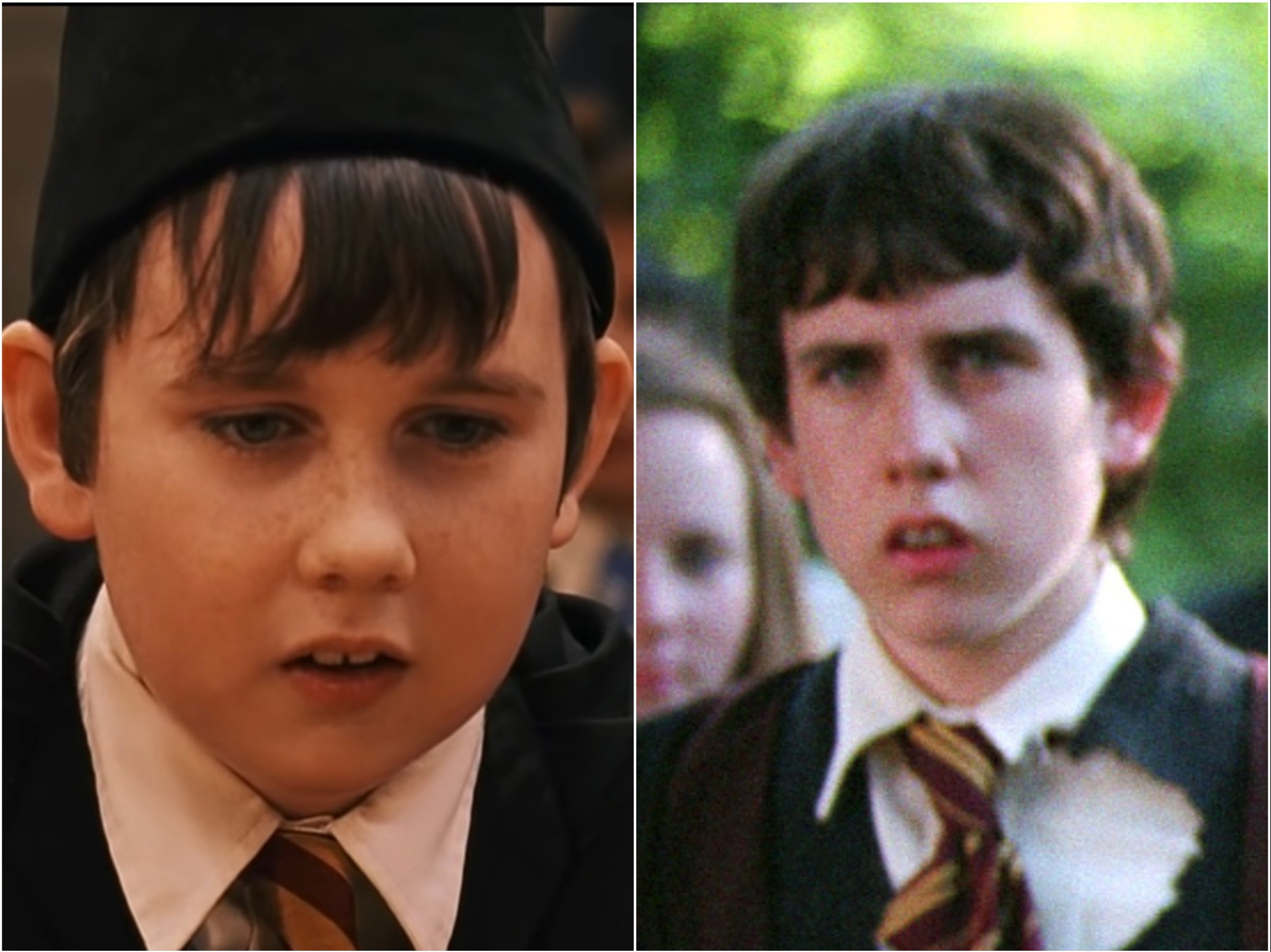 Matthew Lewis as Neville Longbottom in Harry Potter and the Philosopher’s Stone, and Prisoner of Azkaban