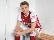 Arsenal sign Real Madrid midfielder Odegaard on loan