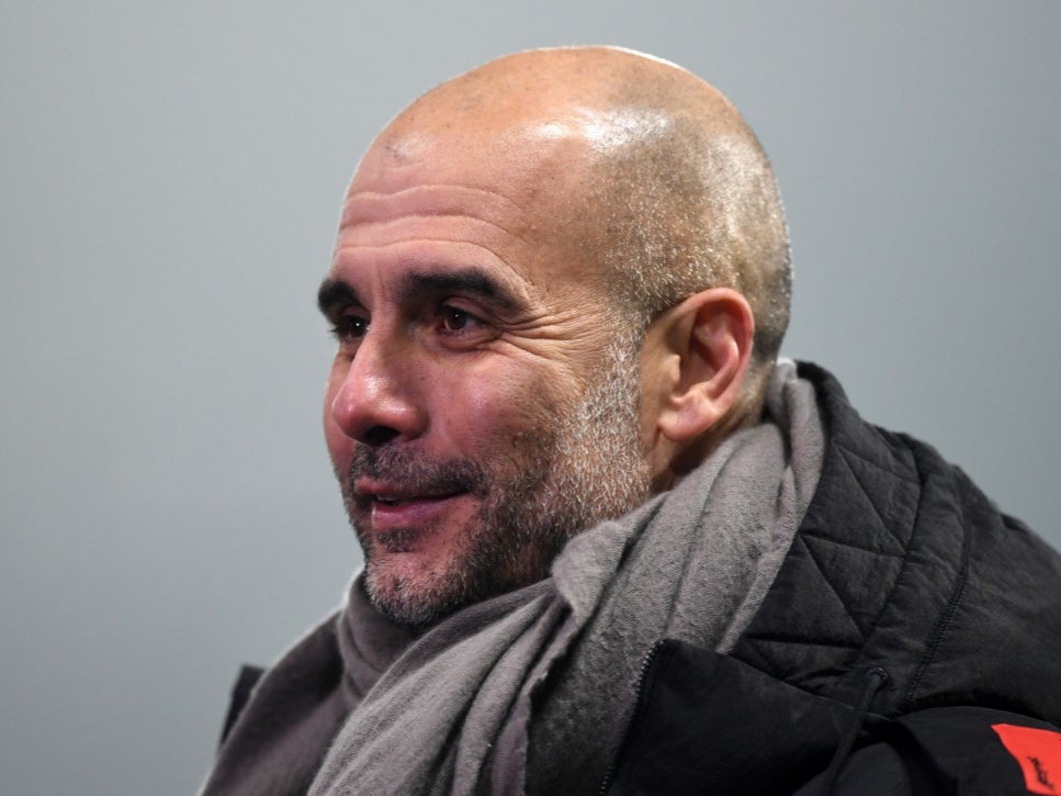 Manchester City manager Pep Guardiola