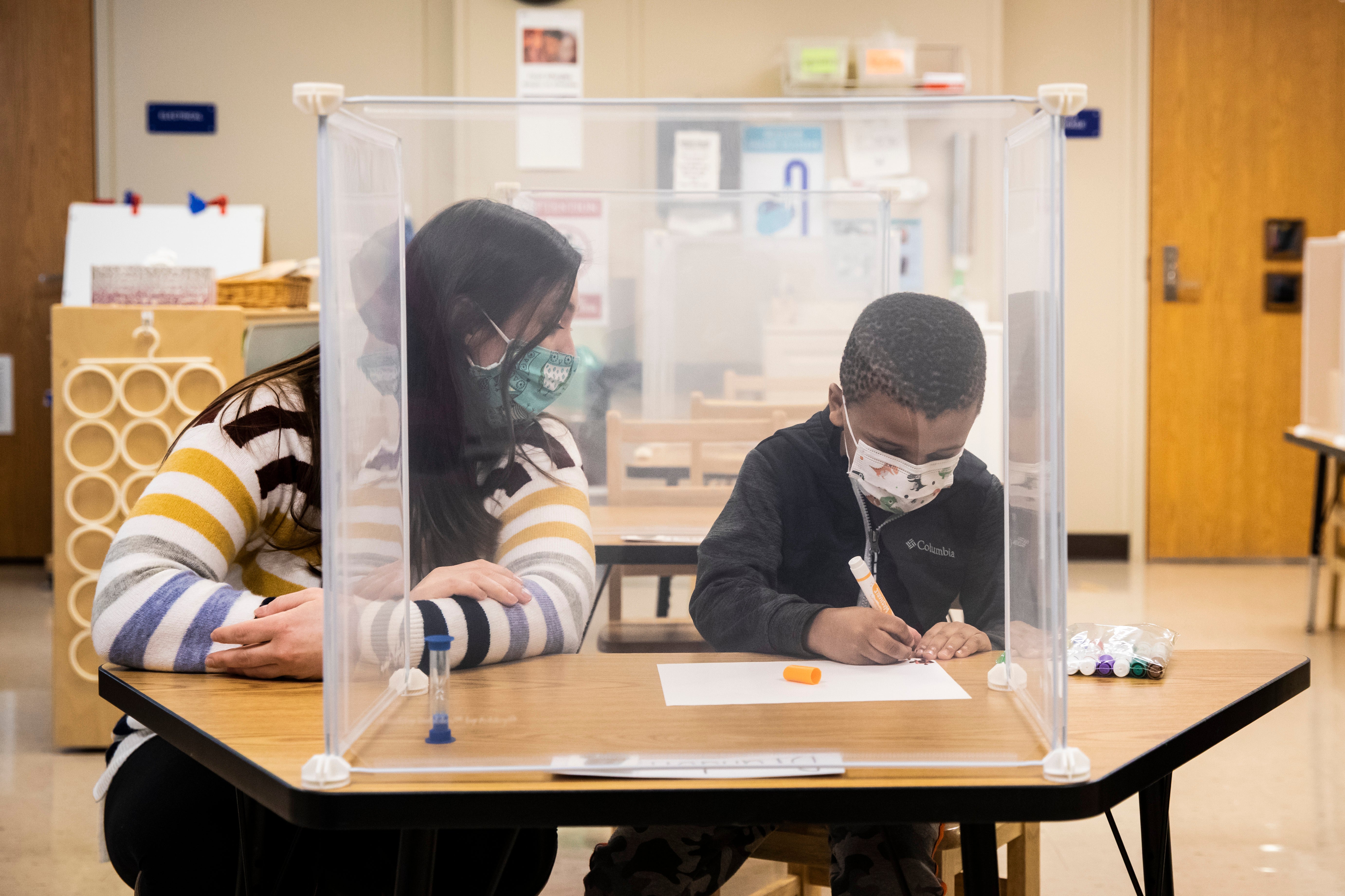 Virus Outbreak Chicago Schools