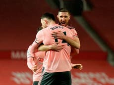 Burke’s late Blades winner serves Manchester United a reality check