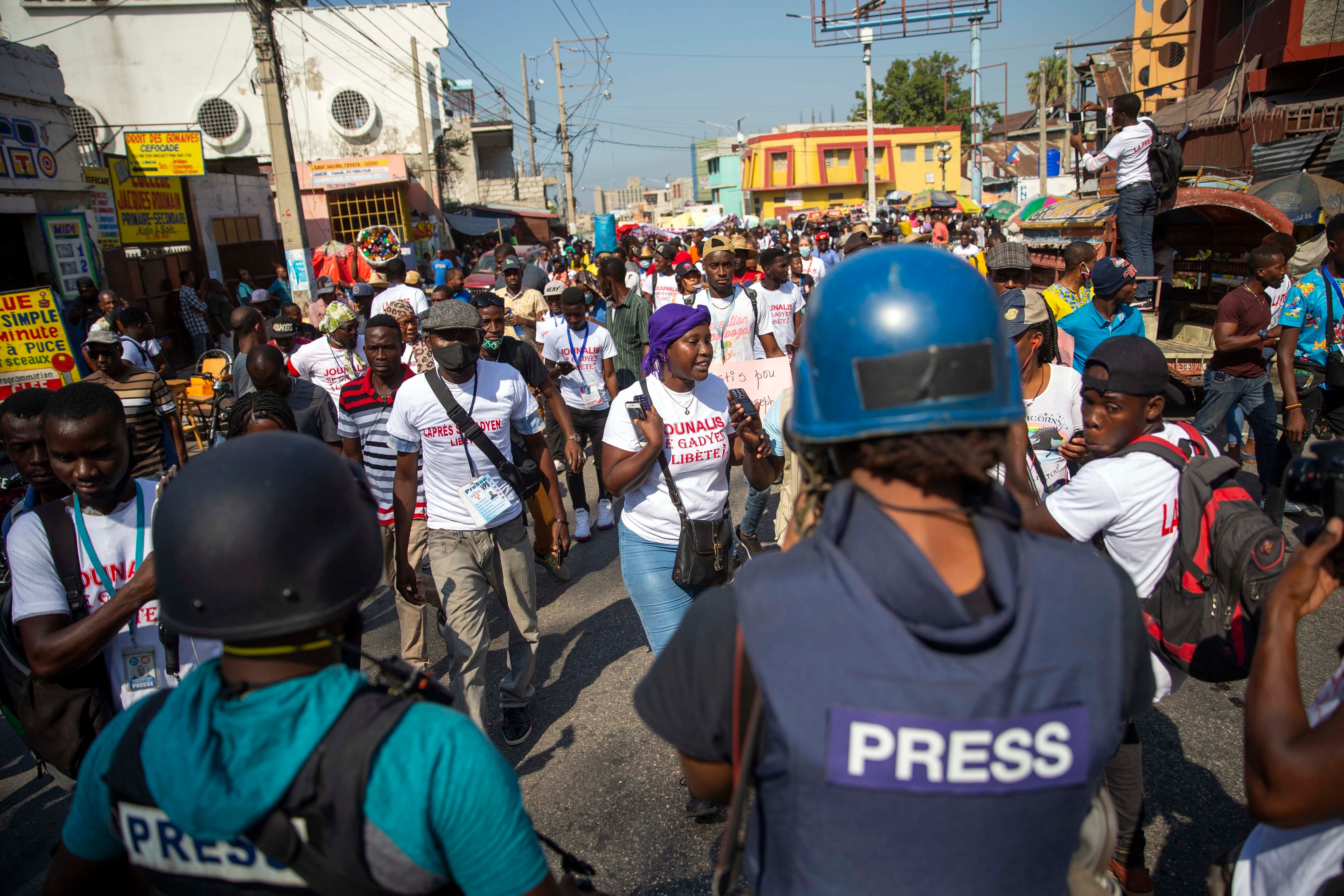 Haiti Protest