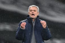 Mourinho shows little sign of inspiring Spurs out of downward spiral