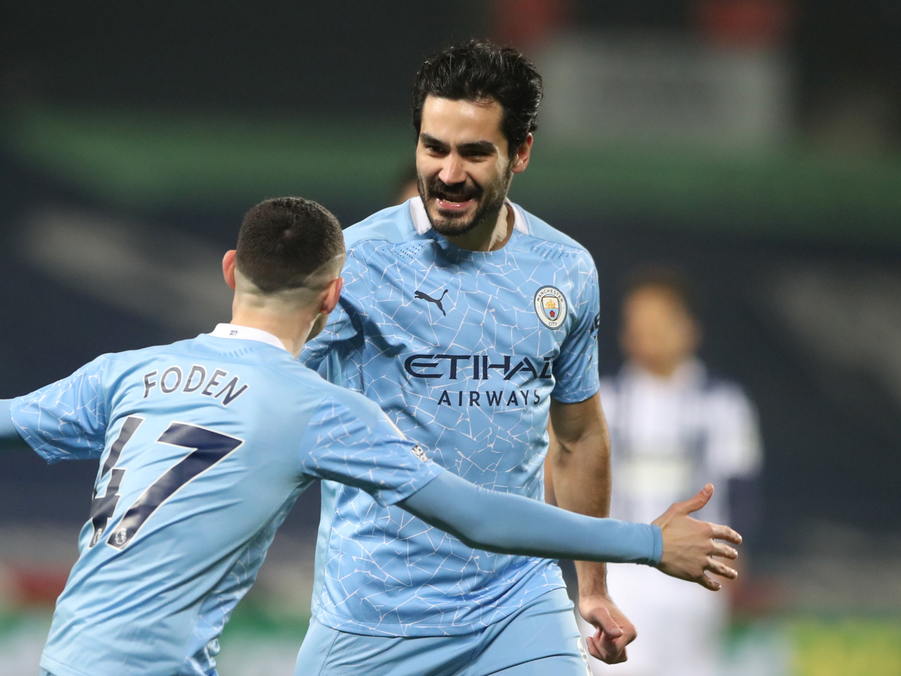 Manchester City midfielder Ilkay Gundogan