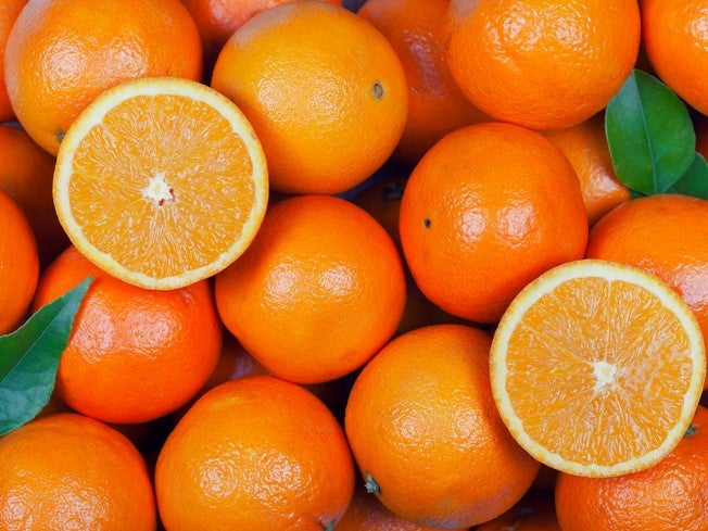 Oranges: tasty but likely to cause ulcers if eaten in bulk