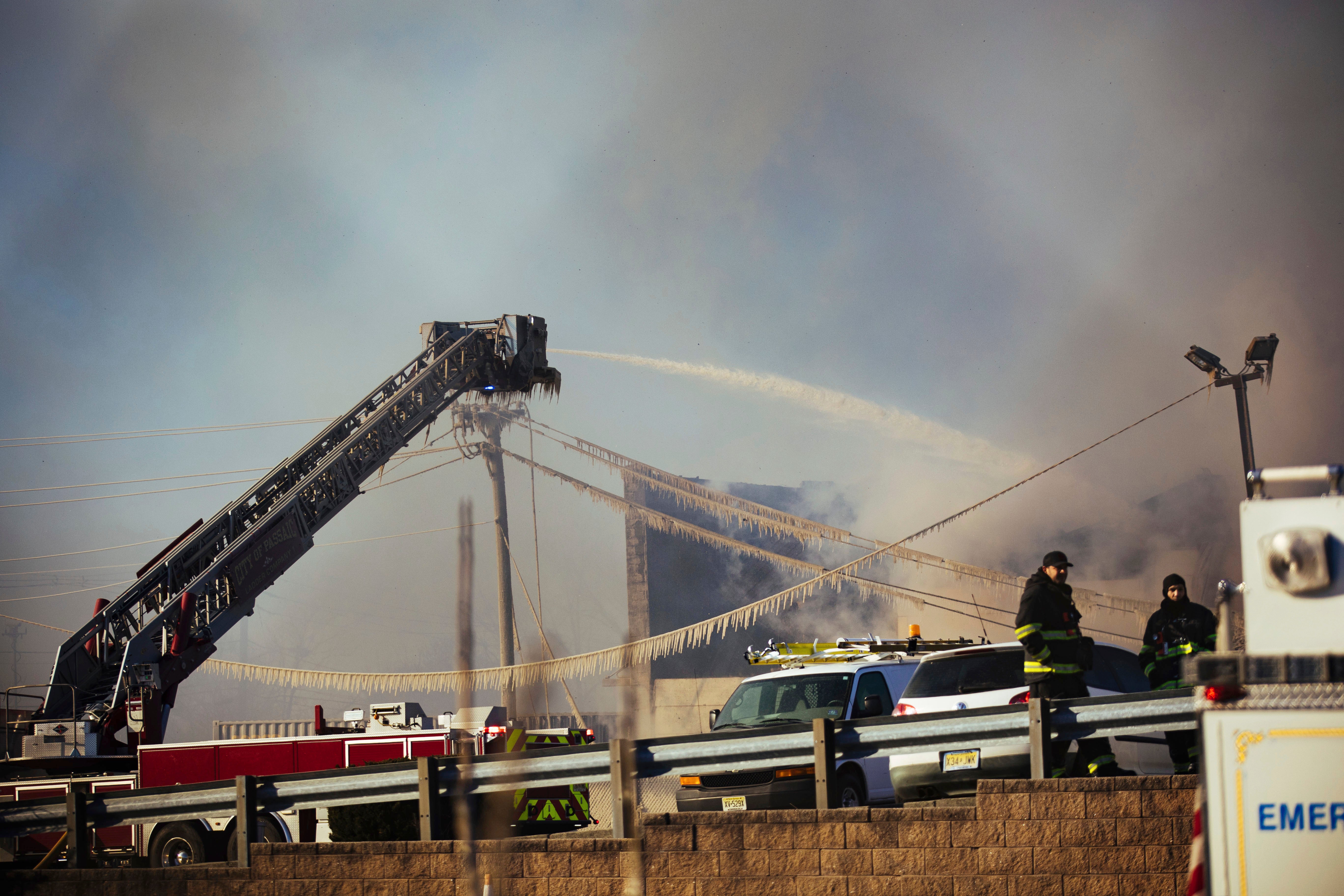 Recycling Plant Fire