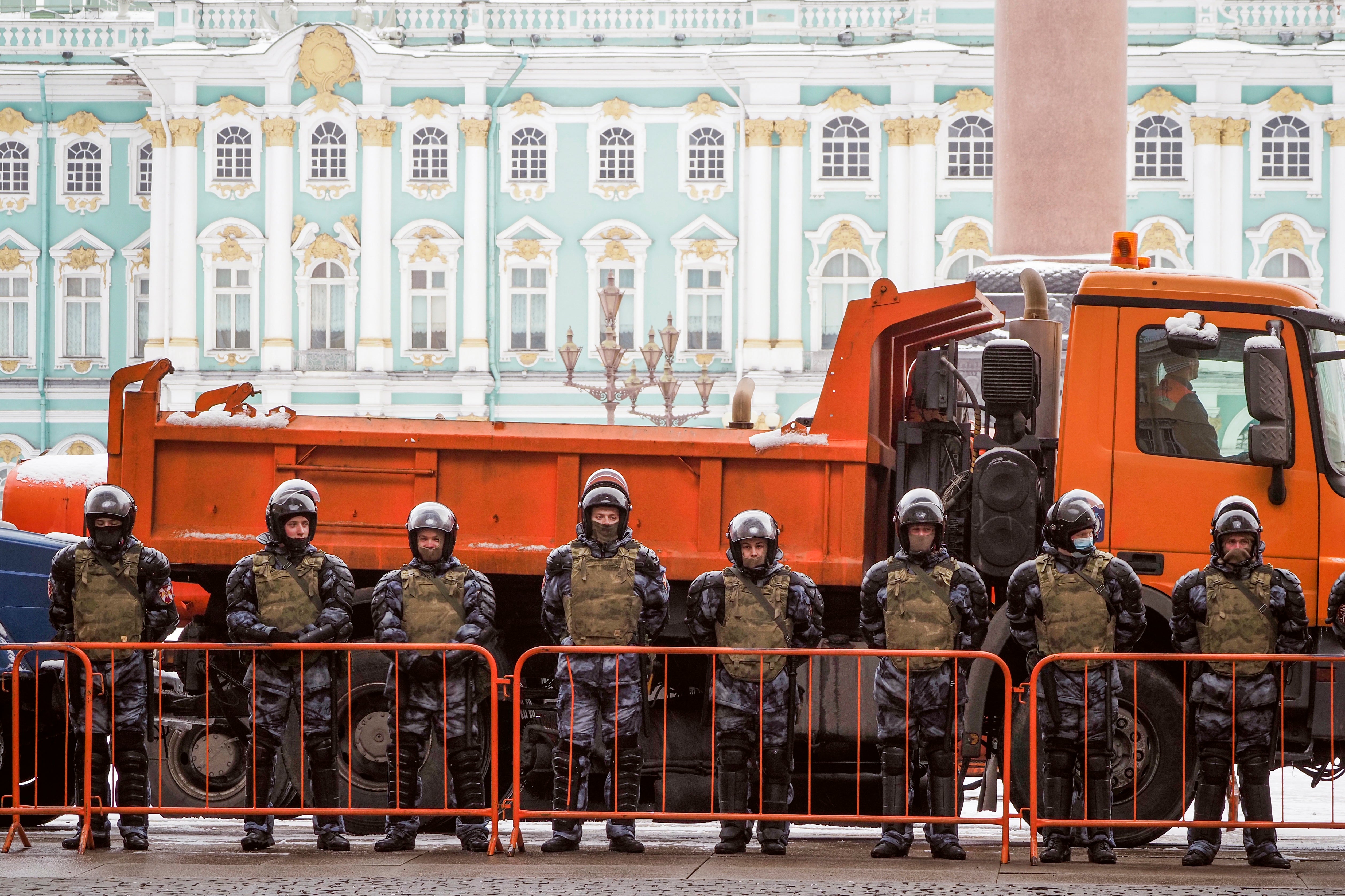 Russia Navalny Protests