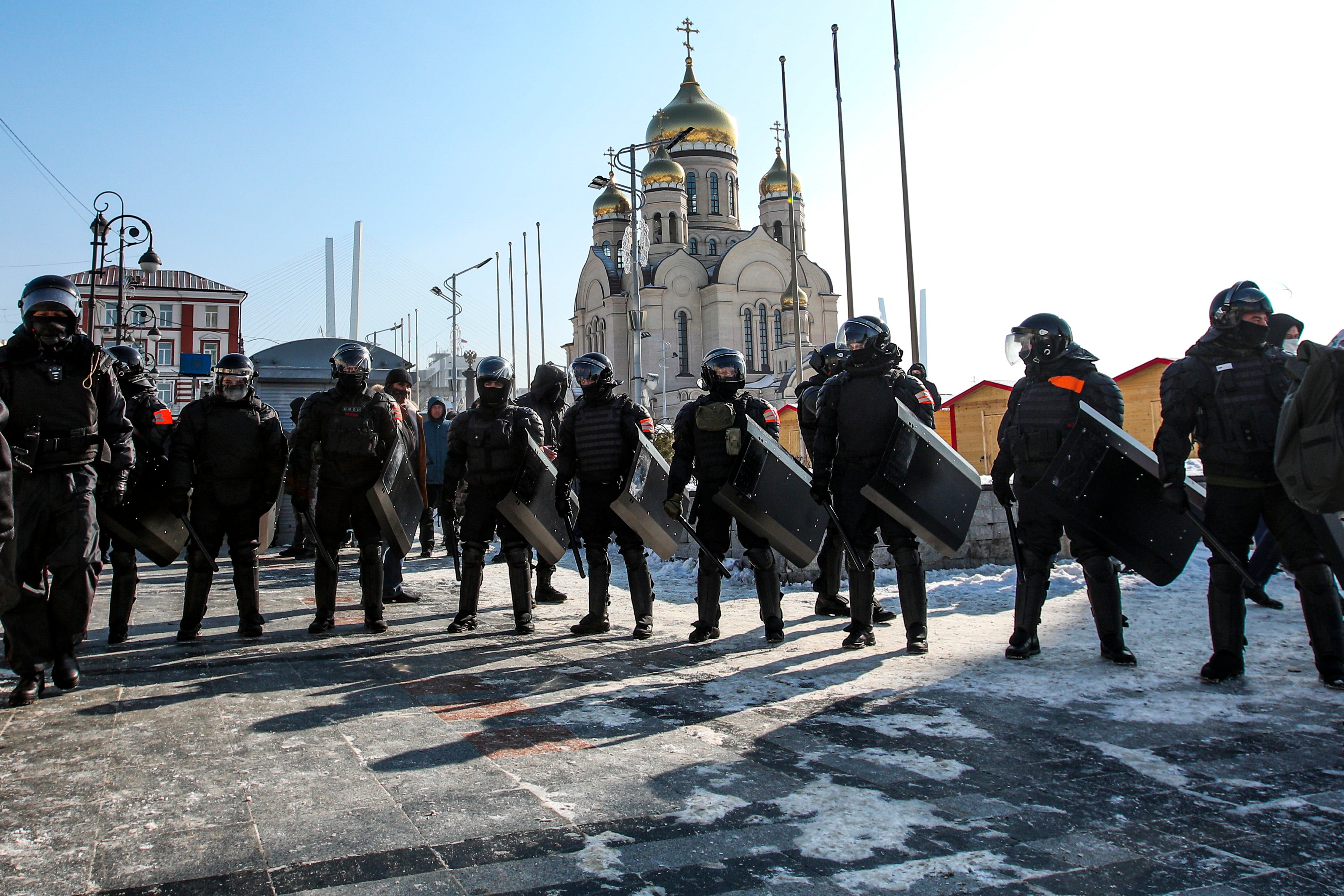 Russia Navalny Protests