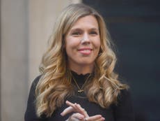 Carrie Symonds to start job with animal charity in return to work after birth of son