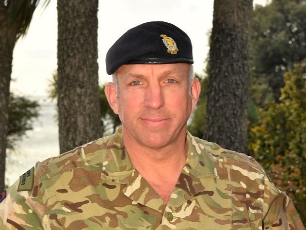 Major Charlie Martell, Officer Commanding in the Jersey Field Squadron of the Royal Engineers