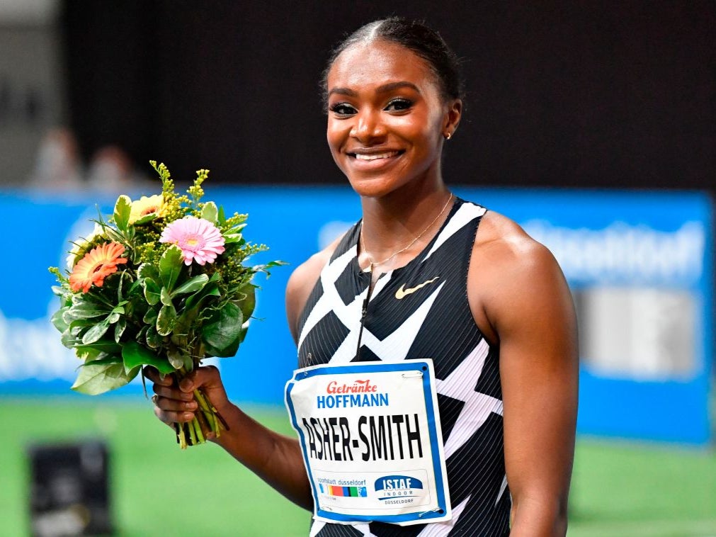 Dina Asher-Smith completes back-to-back 60m sprint victories