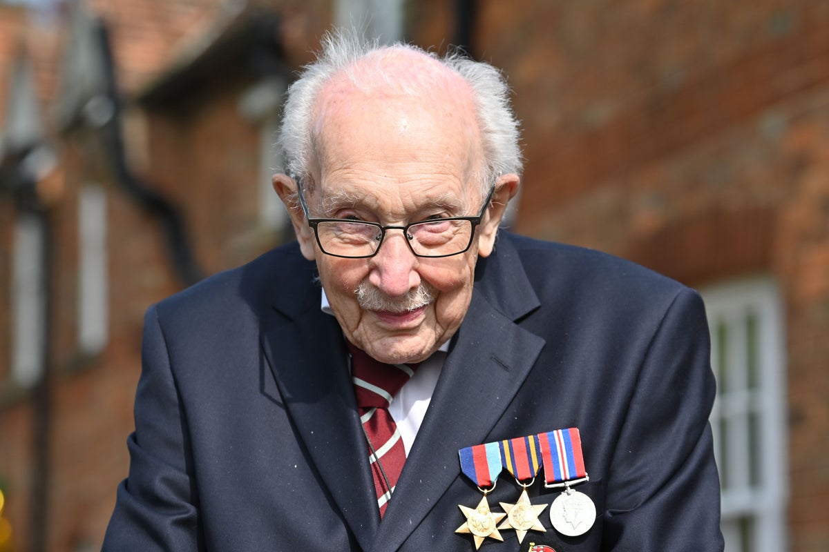 Boris johnson and piers morgan among those wishing captain tom moore well after news he has coronavirus