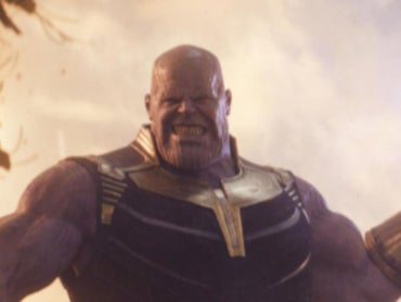 Brolin as Thanos in Infinity War