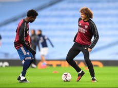 David Luiz is a ‘key role model’ for Arsenal’s youngsters, says Mikel Arteta