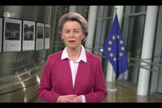 Johnson has said UK Covid vaccines will go to EU, says Brussels chief