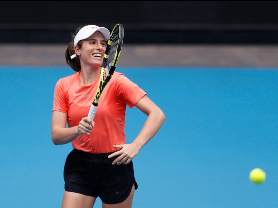 Johanna Konta in Melbourne