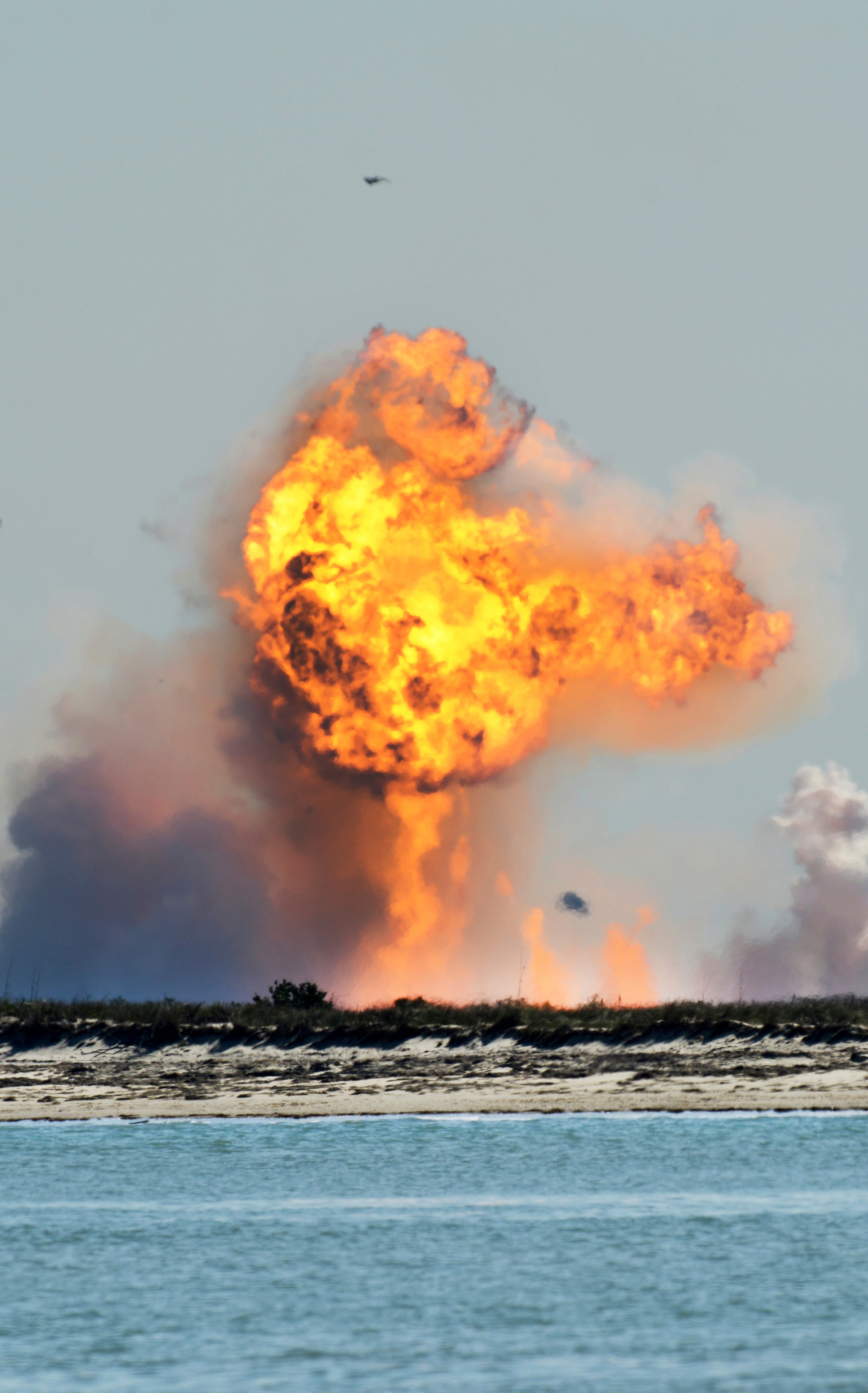 APTOPIX SpaceX-Starship-Test