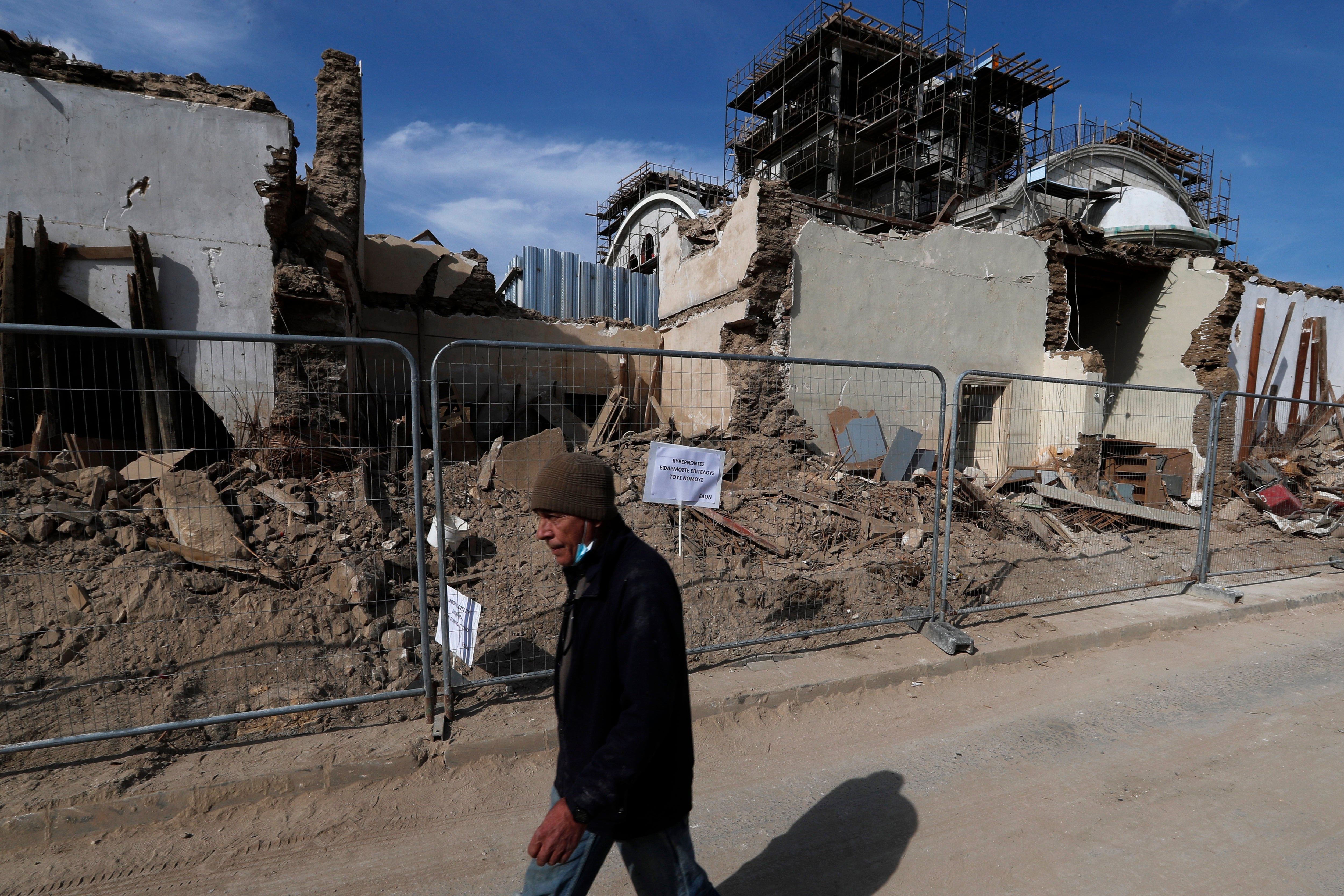 Cyprus Church Demolished