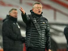 Sheffield United are ‘alive and kicking and fighting for their lives’, says Chris Wilder